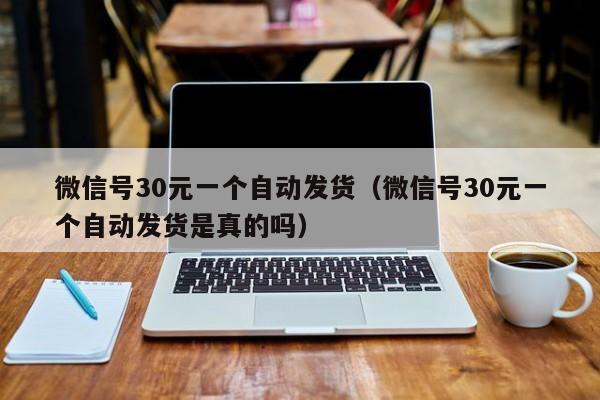 微信号30元一个自动发货（微信号30元一个自动发货是真的吗）